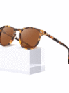 CARFIA Retro Polarized Sunglasses for Women Small and Medium Face UV Protection, Handcrafted Acetate Frame Sunnies