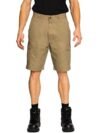 Full Blue Big Men's Cargo Shorts with Expandable Waist