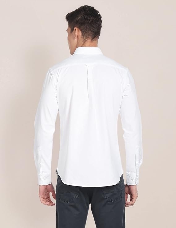 U.S. POLO ASSN. Cotton Men's Slim Fit Casual Style Shirt - Image 2