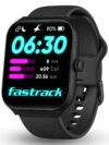 Fastrack Limitless FS1 Smart Watch|Biggest 1.95" Horizon Curve Display|SingleSync BT Calling v5.3|Built-in Alexa|Upto 5 Day Battery|ATS Chipset with Zero Lag|100+ Sports Modes|150+ Watchfaces,Black