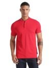 TOMMY HILFIGER Men's Cotton Graphic Slim Fit Polo